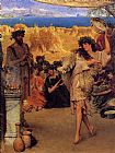 Sir Lawrence Alma-Tadema A Harvest Festival painting